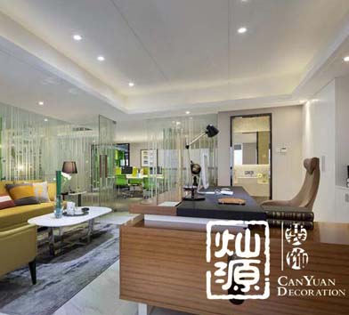70㎡小型辦公室裝修，幾個設(shè)計小心機(jī)助你擁有大空間