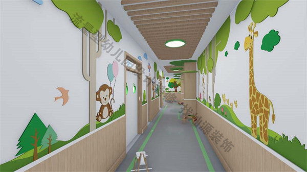 南寧幼兒園設(shè)計效果圖—燦源裝飾