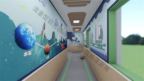 南寧幼兒園設(shè)計效果圖—燦源裝飾